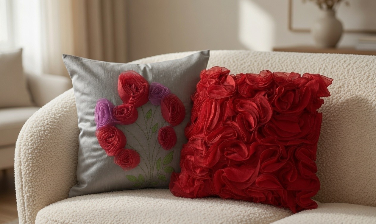 Romantic Reds styled arrangement