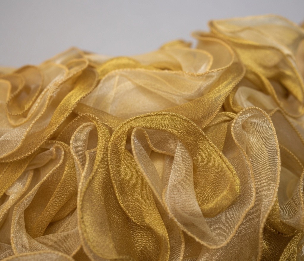 How a Handmade Ruffle Pillow Is Made: 20 Hours of Hand-Stitching