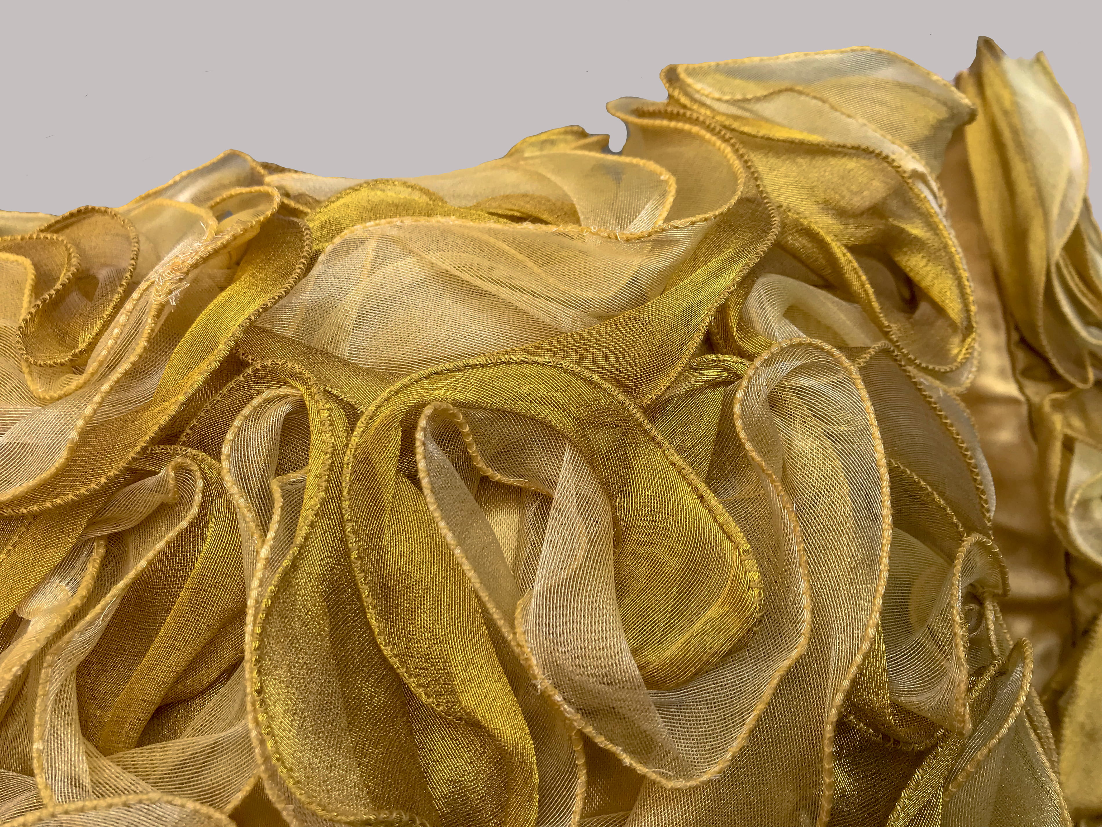 How a Handmade Ruffle Pillow Is Made: 20 Hours of Hand-Stitching